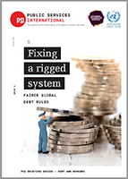 Cover image for PSI-UNCTAD Briefs on Workers and Debt