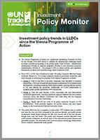Cover image for Investment policy trends in LLDCs since the Vienna Programme of Action