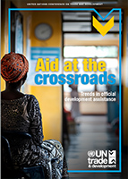 Cover image for Aid at the crossroads: Trends in official development assistance
