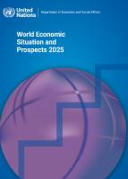 Cover image for World Economic Situation and Prospects 2025